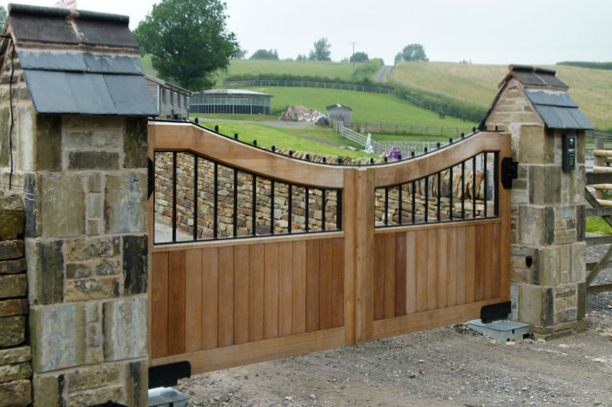 Automatic Gate With Underground Installation