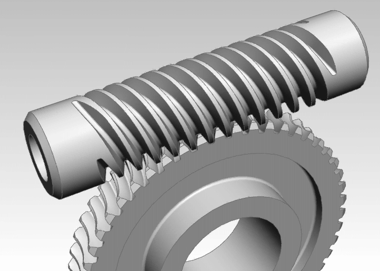 example of a worm gear