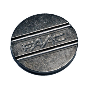 Faac 27mm diameter double groove tokens