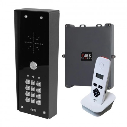 AES 603-IBK DECT imperial model digital wireless audio intercom system with keypad