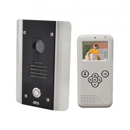 AES 705-AB-EU New DECT 2.4G wireless video intercom with portable video handset
