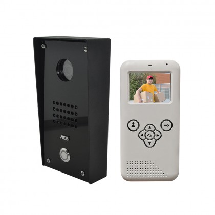 AES 705-IB-EU New DECT 2.4G wireless video intercom imperial model with portable video handset