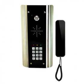 AES Slim CL-ABK wired architectural audio intercom kit with keypad and wired handset - DISCONTINUED