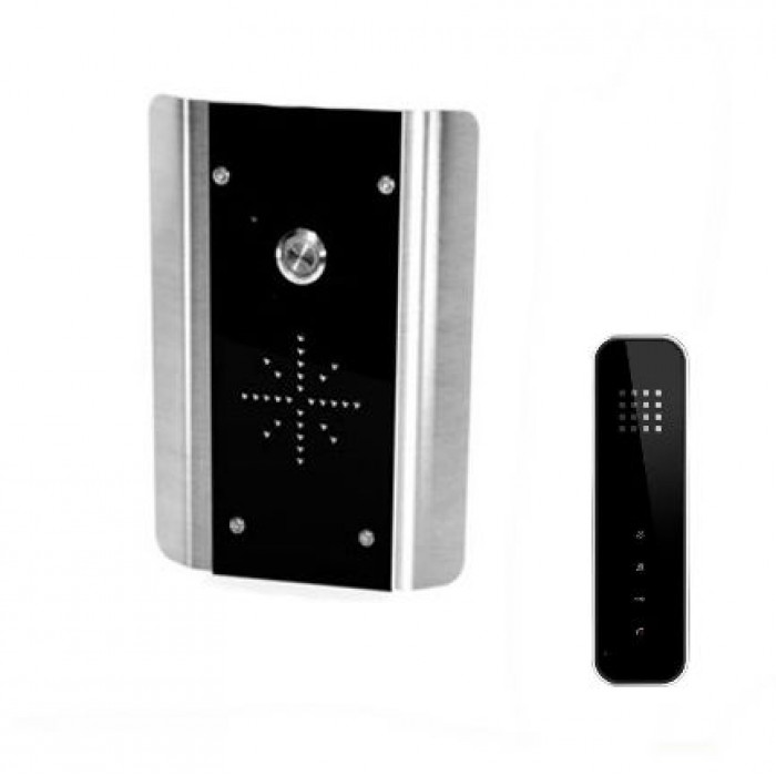 AES Slim HF-AB wired architectural audio intercom kit with hands-free handset