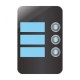 AES CellcomPrime Illuminated module with 1 to 5 buttons option