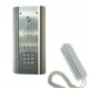 AES Slim CL-ASK wired stainless steel audio intercom kit with keypad and wired handset