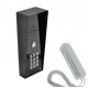 AES Slim CL-IMPK wired hooded black audio intercom kit with keypad and wired handset - DISCONTINUED
