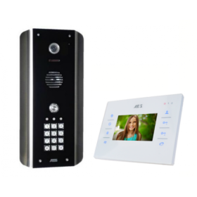AES Styluscom-ABK architectural smart video intercom system with keypad and monitor - DISCONTINUED AES Styluscom-ABK architectural smart video intercom system with keypad and monitor - DISCONTINUED