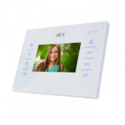 AES Styluscom-4 architectural smart video intercom system additional monitor - DISCONTINUED