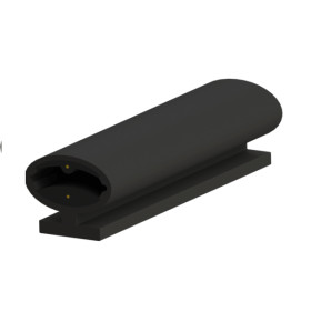 ASO 15mm safety edge rubber profile for hinge areas ASO 15mm safety edge rubber profile for hinge areas