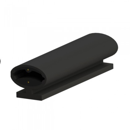 ASO 15mm safety edge rubber profile for hinge areas