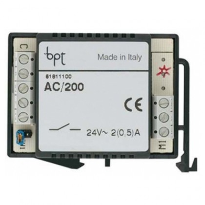 BPT AC/200 auxiliary relay system 200
