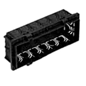 BPT NSI/6M Nova double module back box for Nova video monitor