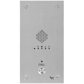 BPT VRA300/1-9 flush mounted VR audio panel with call button options for system 300 - DISCONTINUED