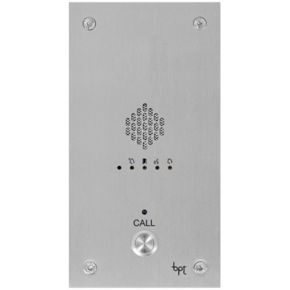 BPT VRA300/1-9 flush mounted VR audio panel with call button options for system 300 - DISCONTINUED
