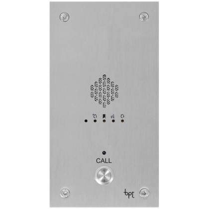 BPT VRA300/1-9 flush mounted VR audio panel with call button options for system 300 - DISCONTINUED