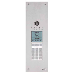 BPT Digitha vandal resistant system XiP audio entry panel with or without proximity window - DISCONTINUED