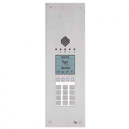 BPT Digitha vandal resistant system XiP audio entry panel with or without proximity window - DISCONTINUED