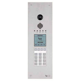 BPT Digitha vandal resistant system Xip coloured video entry panel  with or without proximity window - DISCONTINUED