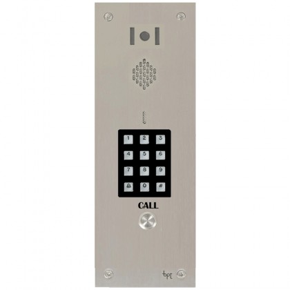 BPT VRVKDDA.01/DUAL, VR video DDA keypad dual height, 1 button - DISCONTINUED