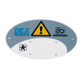 DEA 127 warning sign DEA 127 warning sign