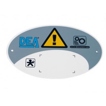 DEA 127 warning sign