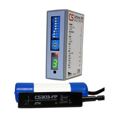 EMX CS303 CarSense magnetoresistive vehicle detector kit with 50ft cable - DISCONTINUED