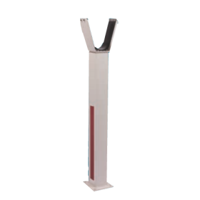 Elka fixed support for barriers ES50 to ES80 with electro-magnet and adjustable height - DISCONTINUED