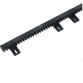 Faac mod 4 nylon rack for sliding gates - no fittings - supplied in 1m lengths Faac mod 4 nylon rack for sliding gates - no fittings - supplied in 1m lengths