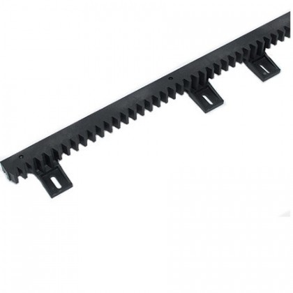 Faac mod 4 nylon rack for sliding gates - no fittings - supplied in 1m lengths