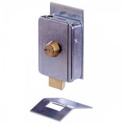 Faac 12Vac electric lock complete with floor-fitting receiver slot