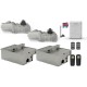Fadini FOX 724 24Vdc standard underground kit for swing gate up to 3.5m