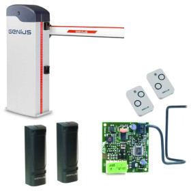 Genius RAINBOW7KIT6 24Vdc barrier kit with beam up to 6m Genius RAINBOW7KIT6 24Vdc barrier kit with beam up to 6m