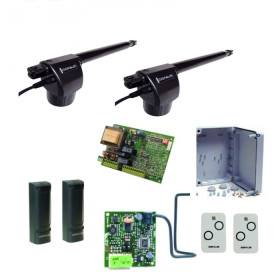 Genius EURO-BAT300 KIT 230Vac linear screw kit for swing gate up to 3m Genius EURO-BAT300 KIT 230Vac linear screw kit for swing gate up to 3m