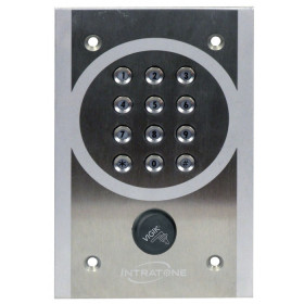 Intratone real time coded keypad with 1 relay card Intratone real time coded keypad with 1 relay card