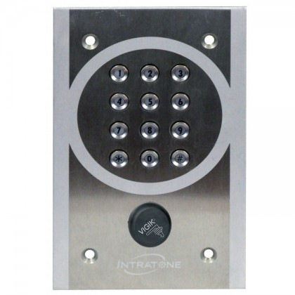 Intratone real time coded keypad with 1 relay card