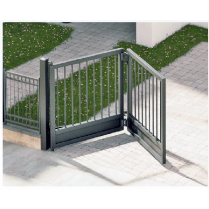Trackless Bifold Gate Kit For A Folding Gate Up To A Total Width Of 5m