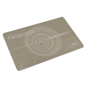 Nice MOCARDP Transponder card for multiple entry Nice MOCARDP Transponder card for multiple entry