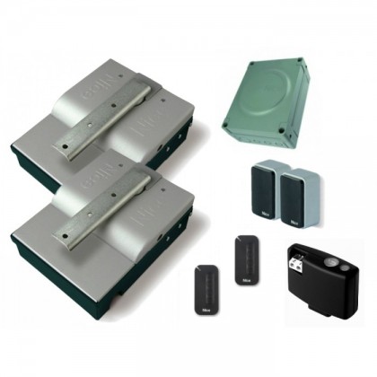 Nice S-Fab2124 24Vdc underground kit with encoder for swing gates up to 2.3m