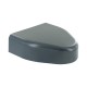 Tirard cap for the hinge for heavy gates (GDA) in black satin