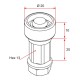 Tirard roller guide for aluminium top guide rail