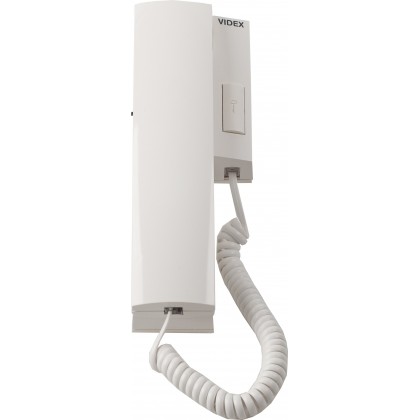 Videx Smartline Series wall mount Intercom handset with door open push button