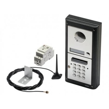 Videx GSM/4KCRS 4G surface mount audio Intercom kit with code lock with 1 - 10 buttons