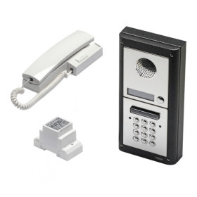 Videx 4000 series audio kit with keypad 4K1SCL - 4K12SCL surface mount stainless steel faceplate Videx 4000 series audio kit with keypad 4K1SCL - 4K12SCL surface mount stainless steel faceplate