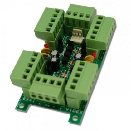 Videx 894 coax video 4 way splitter PCB