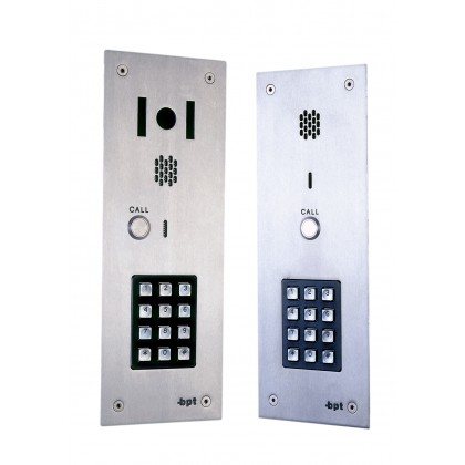 BPT VRVK300/1-10 VR video or audio keypad for system 300  with call button options - DISCONTINUED 