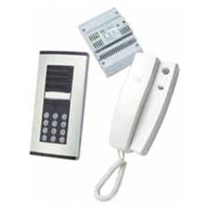 BPT VSET1N/HNA - 1 Way Audio Kit  with Targha Entry Panel & Agata Handset - DISCONTINUED