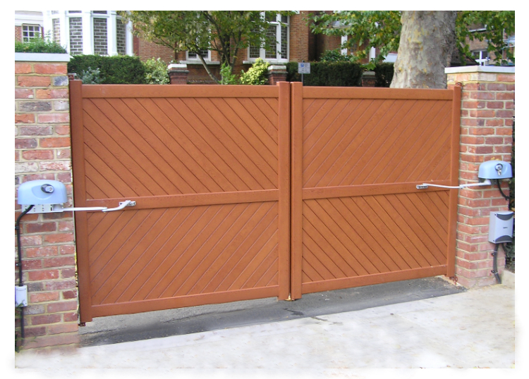 Automatic swing gate motors